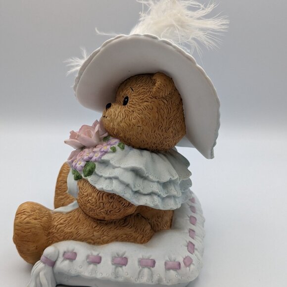 Chapeau Noelle by Lucy Rigg Diane Bride Bear Figurine 1993, Limited Edition - Picture 4 of 11